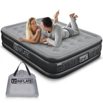 Ez Inflate Double High Luxury Air Mattress With Built Pump, Inflatable Mat.... Fixed Price $64.59.