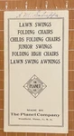 Planet Company Westfield Ma. Lawn Swings Folding Chairs High Adv. Folder. Fixed Price $7.99.
