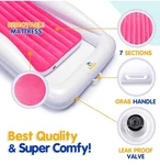 Sleepah Inflatable Toddler Travel Bed Portable Kids Air Mattress Set Pillow. Fixed Price $22.98.
