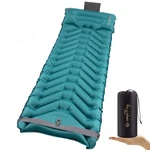 Sleeping Pad With Pillow, Self Inflating Extra-thick, Single, Peacock. Fixed Price $43.90.