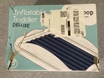 Hiccapop Inflatable Toddler Travel Bed With Safety Bumpers 4-SIDED Portable. Fixed Price $49.99.