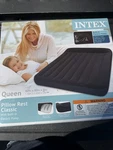 Intex 64149EP Pillow Rest Classic Fiber-tech Airbed, Size Queen Black. Fixed Price $46.99.