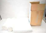 Sleep Essentials Queen Size Bedding Set White Mattress Protector/topper. Fixed Price $89.99.