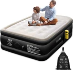 Kayfia 18'' Air Mattress With Wireless Pump Quick Inflate, Home & Camping. Fixed Price $39.99.