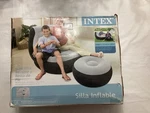 Intex Inflatable Chair And Ottoman Set 68564E. Fixed Price $40.00.