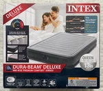 Intex Dura-beam Deluxe Plush Comfort Queen Air Mattress Bed With Built-in Pump. Fixed Price $39.58.