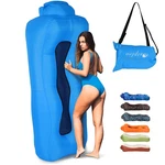 Inflatable Couch Air Lounger For Adults, Ultralight Portable Blow Up Ai.... Fixed Price $45.49.