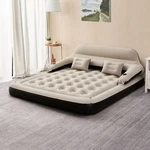 King Size 9" Air Mattress With Headboard, Couch Sofa Bed. Fixed Price $109.99.