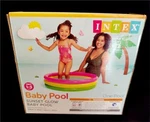 Intex Sunset Glow Colorful Hot Summer Heat Water Baby Toddler Kiddie Play Pool. Fixed Price $29.99.