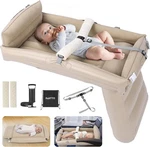 Kids Airplane Bed, Inflatable Seat Extender For Toddler, Khaki. Fixed Price $56.17.