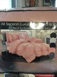 All Season Luxury Bed Bag 10 Piece Sunflower Comforter Set - King. Fixed Price $99.00.