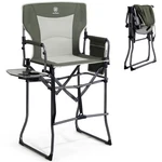 Ever Advanced 30.7" Tall Folding Director Chair 350LB Capacity Side Table. Fixed Price $179.99.