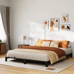 Idealhouse Queen Size Bed Frame 6 Inch Metal Platform Screwless Assembly. Fixed Price $120.80.