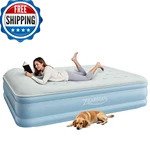 Zearna Air Mattress Queen Built In Pump Blow Up 18 Raised Comfort. Fixed Price $124.67.
