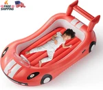 Qpau Blow Up Inflatable Toddler Travel Bed With Sides, Air Mattress For. Fixed Price $71.82.