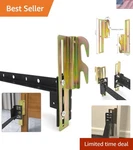 2PCS 711 Bolt Bed Frame Conversion Brackets With Hardware Hook,.... Fixed Price $31.07.