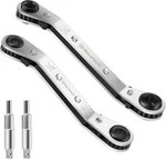 Duratech Hvac Service Wrench Set, 2PC Offset Ratchet. Fixed Price $19.94.