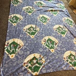 Vintage 1991 Mlb Major League Baseball Twin Bed Flat Sheet. Rare (w). Fixed Price $12.00.