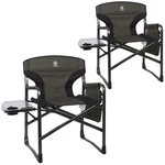 Folding Director Chair 350LB Aluminum Lightweight Dark Green FC-065M Heavy Duty. Fixed Price $209.99.