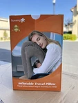 1PCS Sunany Inflatable Travel Pillow, Airplane Nap Rest Neck Support, Sleep Aid. Fixed Price $15.00.