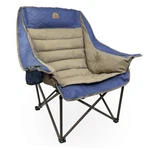 Black Sierra Deluxe Padded Camping Chair For Sports & Outdoors, Navy Blue. Fixed Price $126.50.