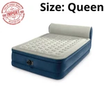 Intex Headboard 18" Queen Dura-beam Deluxe Raised Air Bed Mattress Built-in Pump. Fixed Price $65.10.
