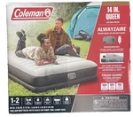 Coleman 90534E Alwayzaire Tough Guard Mattress Queen 14" With Rechargeable. Fixed Price $100.00.