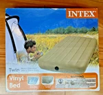 Intex Twin Size Classic Downy Inflatable Air Bed Mattress (tan)). Fixed Price $24.00.