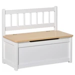 2-IN-1 Kids Toy Chest Storage Box With Seat Bench Cabinet Chunk Cube Organizer. Fixed Price $65.99.