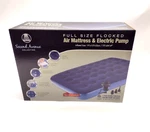 Achim Second Avenue Full Size Flocked Air Bed And Pump 75" X 54" 9" Case Of. Fixed Price $132.99.