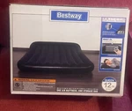 Bestway Aerolax Raised Air Mattress Queen Size Black. (original Packaging. Fixed Price $38.00.