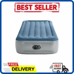 Intex 15" Twin Essential Rest Dura-beam Airbed Mattress W/ Built-in Pump. Fixed Price $44.99.