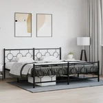 Metal Frame With Headboard Guest Platform Bedroom Furniture Vidaxl. Fixed Price $119.99.