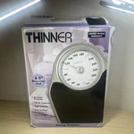 Conair Thinner Xl Dial Analog Scale TH100SP Black Matte And Silver. Fixed Price $25.00.