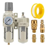 Lnchka Compressor Filter Regulator Lubricator Frl Unit,air Pressure Regul.... Fixed Price $61.43.