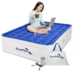 Enerplex 18" Double Height Portable Air Mattress With Electric Pump - Twin Size. Fixed Price $35.99.