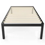 Maf Metal 18 Inch Twin Platform Bed Frame With Anti-collision Round Legs, Bla.... Fixed Price $212.53.