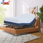 Adjustable Queen Bed Frame & 14" Gel Memory Foam Mattress With Smart Features. Fixed Price $1095.98.