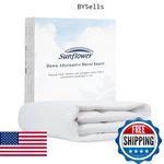 Sunflower Down Alternative Oversized King Lightweight 100% Cotton Shell Bed. Fixed Price $74.65.
