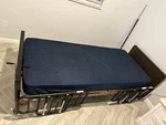 Vive Fully Electric Hospital Bed, Alternating Pressure Mattress, Side Rails. Fixed Price $300.00.