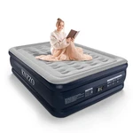 Knzzo Full Air Mattress With Built-in Pump, 18" Top Inflatable Bed, Waterproof. Fixed Price $104.98.