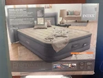 Intex Premaire Ii Fiber-tech Elevated Mattress With Built Pump, Queen. Fixed Price $70.00.