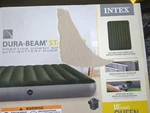 Intex 64779E Dura-beam Standard Queen Prestige Air Bed Mattress W/battery Pump. Fixed Price $49.99.