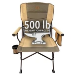 Black Sierra Oversize Camping Chair For Adults X-large, Traditions Tan. Fixed Price $124.47.