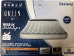 Bestway Air Bed 12" Mattress Inflatable With Built Ac Pump. Queen Size. Fixed Price $39.50.