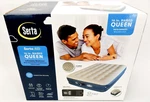 Serta Raised Queen Air Bed Mattress With Built-in Pump 500 Pound Capacity. Fixed Price $79.95.