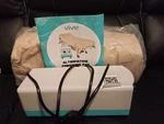 Vive Health Alternating Air Mattress With Pump Model: P06B. Fixed Price $37.99.
