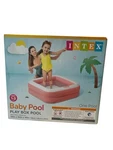 Intex Pool Play Box Green Soft Inflatable Floor Comfort 1-3 Yrs X34 10. Fixed Price $24.00.