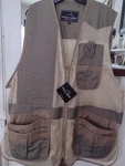 Wild Hare Shooting Shock Eater Pocket, No Pad, 3XL Vest, Sage Khaki. Fixed Price $175.00.