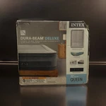 Intex: Dura-beam Deluxe Comfort-plush Air Mattress 22 Queen Brand New, Open Box. Fixed Price $44.99.
